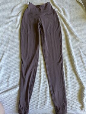 BuffBunny High-Waist Leggings in Mauve Brown